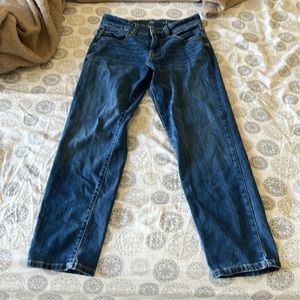 Girlfriend jeans, size 2P, length 37.5 inches